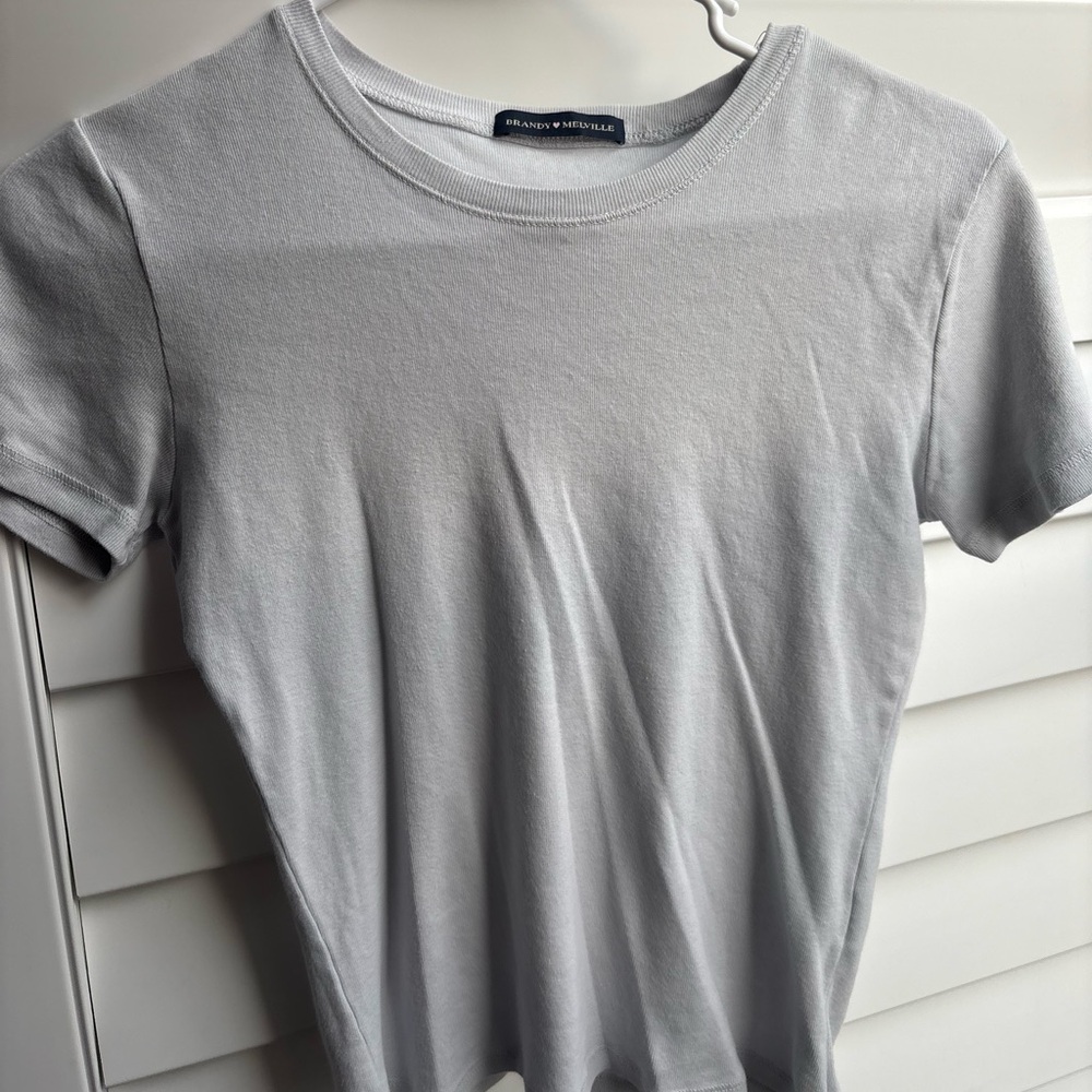 Brandy Melville Light Blue Tshirt Top